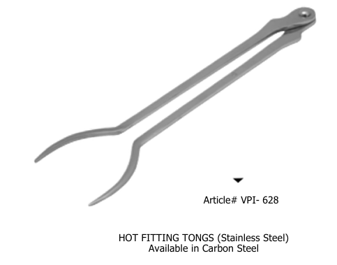 Hot Fitting Tongs (Stainless)