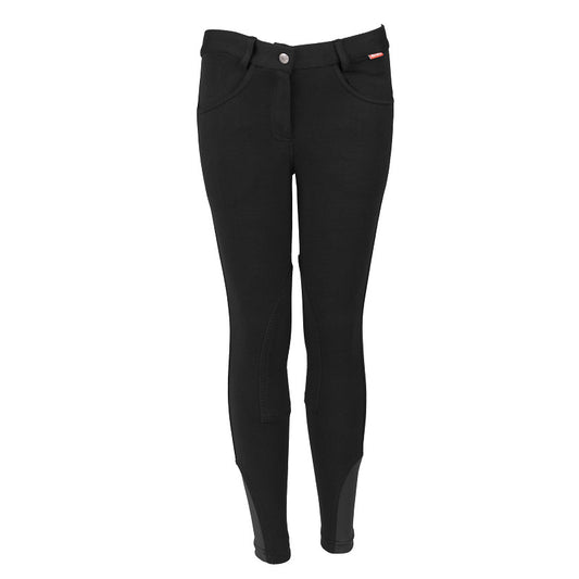 Horka Riding Breeches Topper Fabric Patch - Black