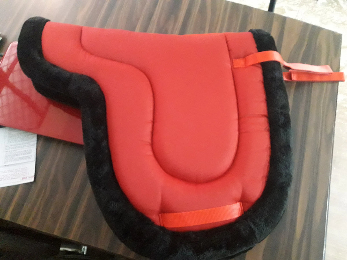 BH-302 Saddle Pad with Mink Fur