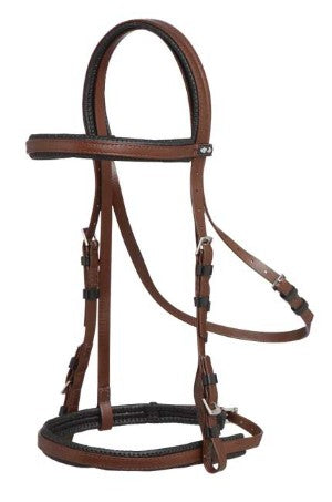 Brown leather bridle on a white background
Zilco Horse Bridal.
Made by Zilco Australia.
Available with Nice Equestrian Wukair Doha Qatar.