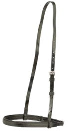 Horse bridle Noseband on a white background.
Made by Zilco Australia.
Available with Nice Equestrian Wukair Doha Qatar.