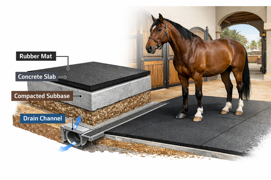 Qatar stables with Drain schema