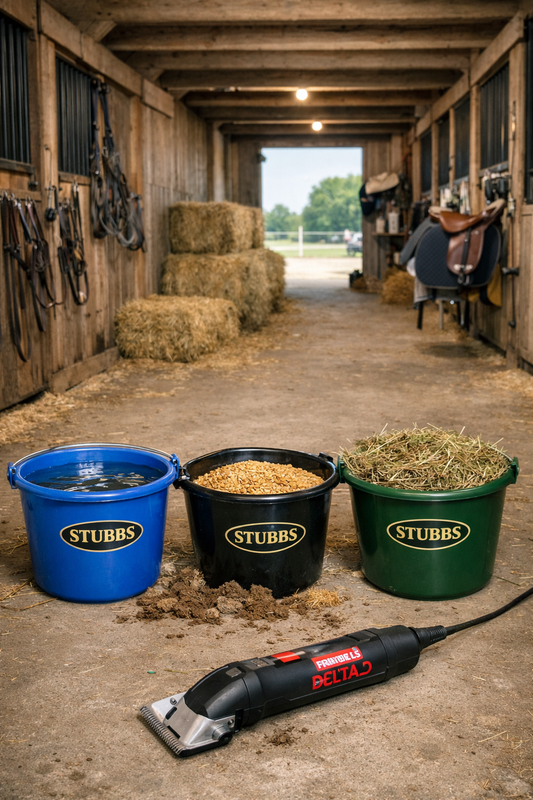 Stubbs UK Buckets from Nice Equestrian