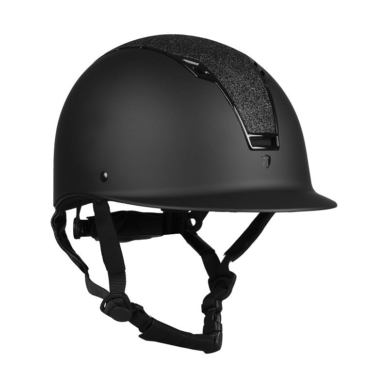 Horka Safety Helmet Sparrow Black at Nice Equestrian, Qatar