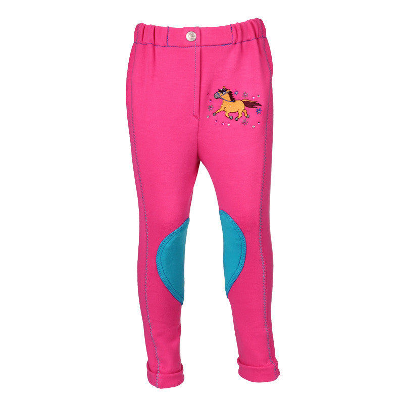 Horka Riding Breeches Mini, Magenta, image 2 — Nice Equestrian, Wukair, Doha, Qatar