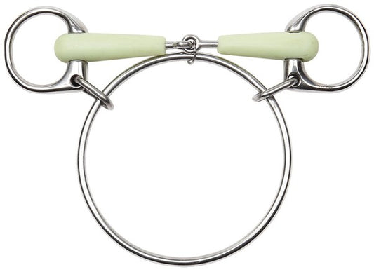White Mouth Dexter Snaffle - 12.5cm - فم أبيض ديكستر سنافيل - 12.5 سم