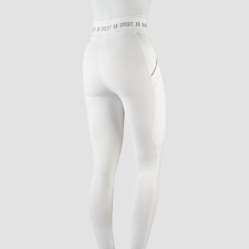 Horka Riding Tights Ladies Jubilee Silicone Seat - White