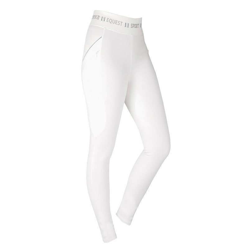 Horka Riding Tights Ladies Jubilee Silicone Seat - White