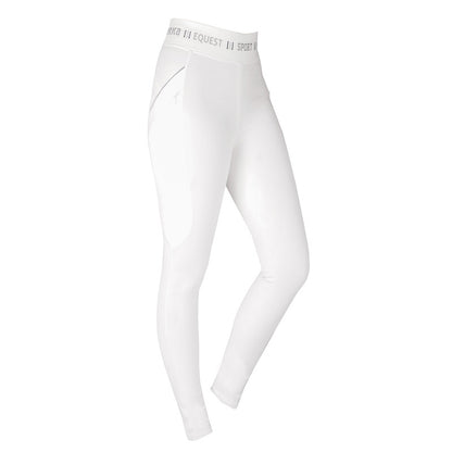 Horka Riding Tights Ladies Jubilee Silicone Seat - White