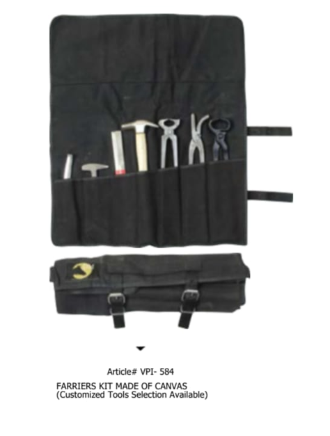 Farriers Kit Canvas (Customised Tools)