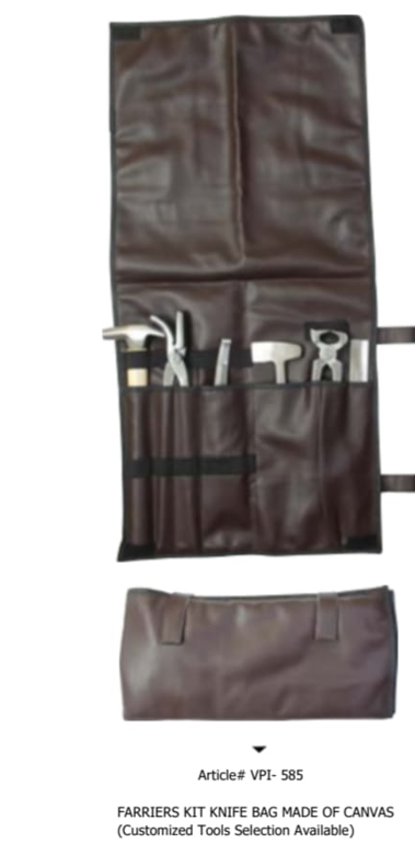Farriers Kit Knife Bag Canvas