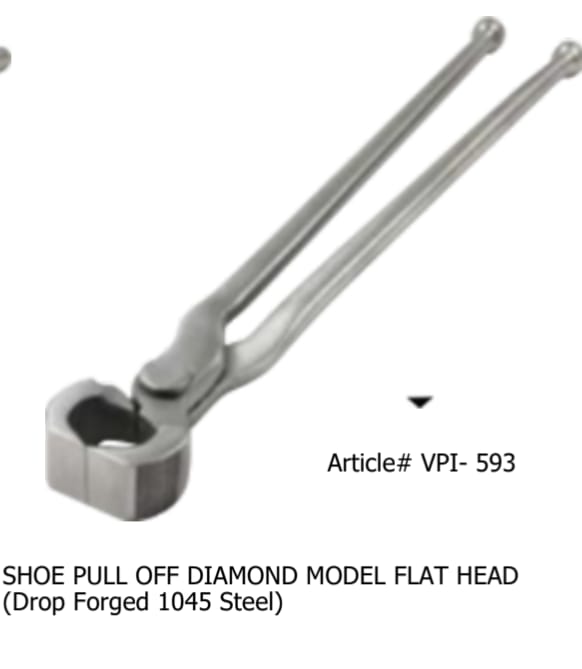 Hoof Nipper Diamond Model Flat Head