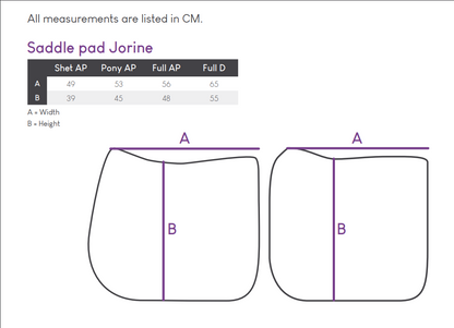 Saddle Pad Jorine - وسادة سرج جورين