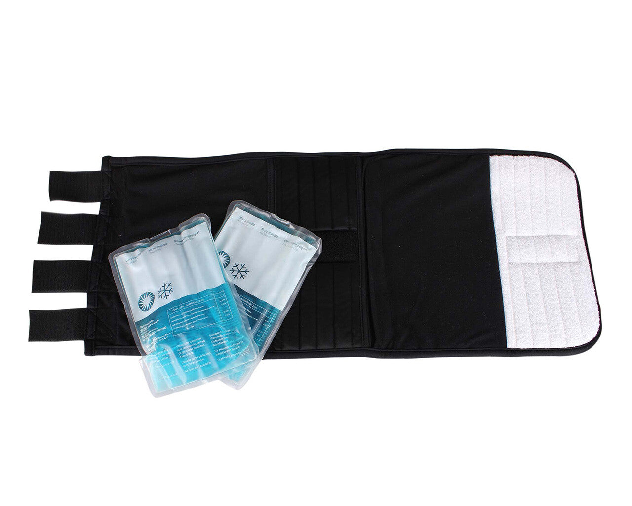 Cooling tendon boot Black Full