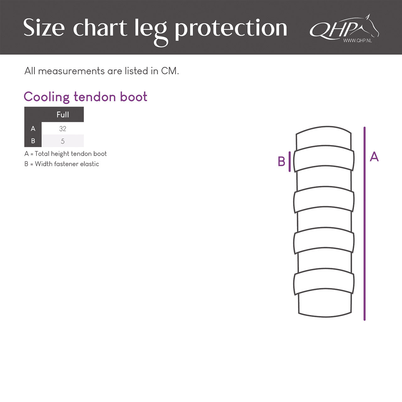 Cooling tendon boot Black Full