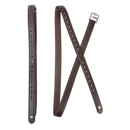 Velociti Lusso Non-Stretch Stirrup Leathers 54" - جلد حزام الخصر غير القابل للتمدد فئة فيلوستي لوكسير 54"