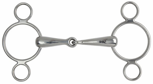 Hollow Mouth Two Ring Gag - كمامة بفم مجوف وحلقتين