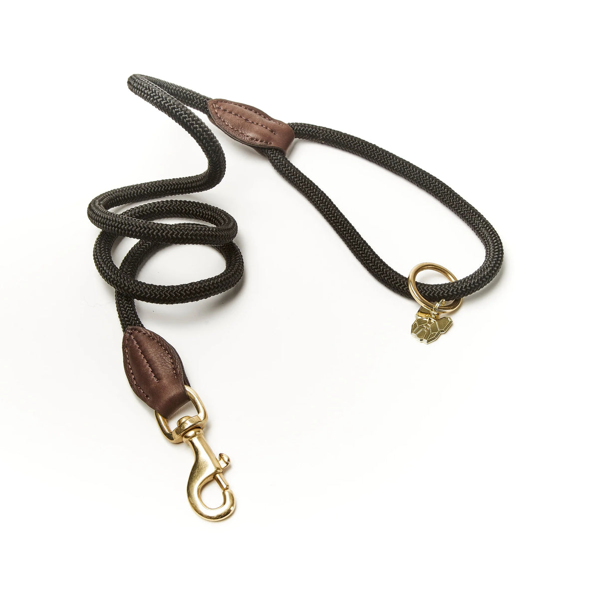 Digby & Fox Fine Rope Dog Lead in Black, Nice Equestrian Doha Qatar
