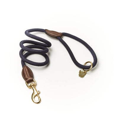 Digby & Fox Fine Rope Dog Lead in Navy, Nice Equestrian Doha Qatar