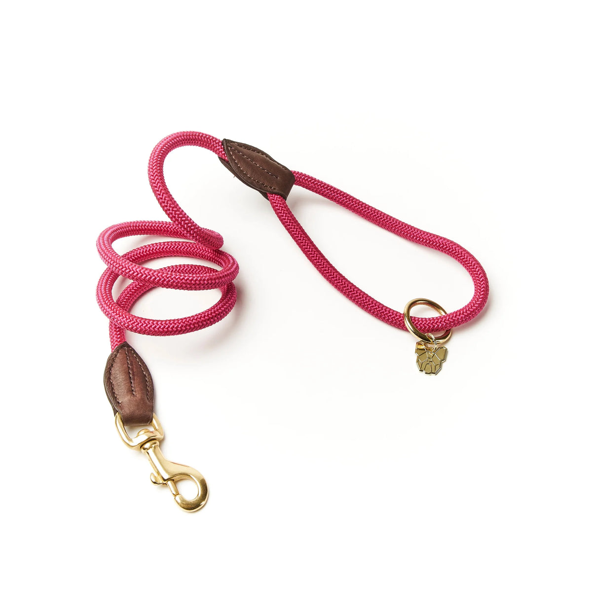 Digby & Fox Fine Rope Dog Lead in Pink, Nice Equestrian Doha Qatar
