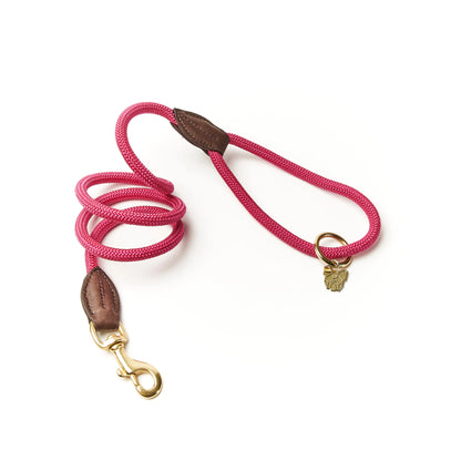 Digby & Fox Fine Rope Dog Lead in Pink, Nice Equestrian Doha Qatar