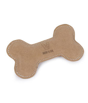 Digby & Fox leather dog toy, Frisbee, second view, Nice Equestrian Doha Qatar
