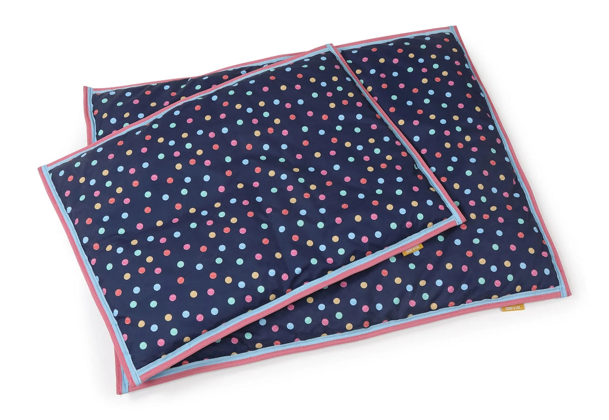 Digby & Fox waterproof dog bed, Tennis Ball print, Nice Equestrian Doha Qatar