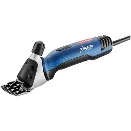 Heiniger Xpert 2.
Maximum speed of 2800 double strokes per minute and a powerful motor to shear sheep quickly and without any effort.
Available at Nice Equestrian Wukair Doha Qatar.