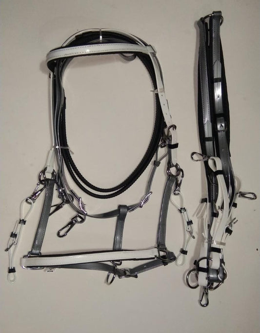 BH-2005 Status PVC Endurance Bridle W/ Breastplate