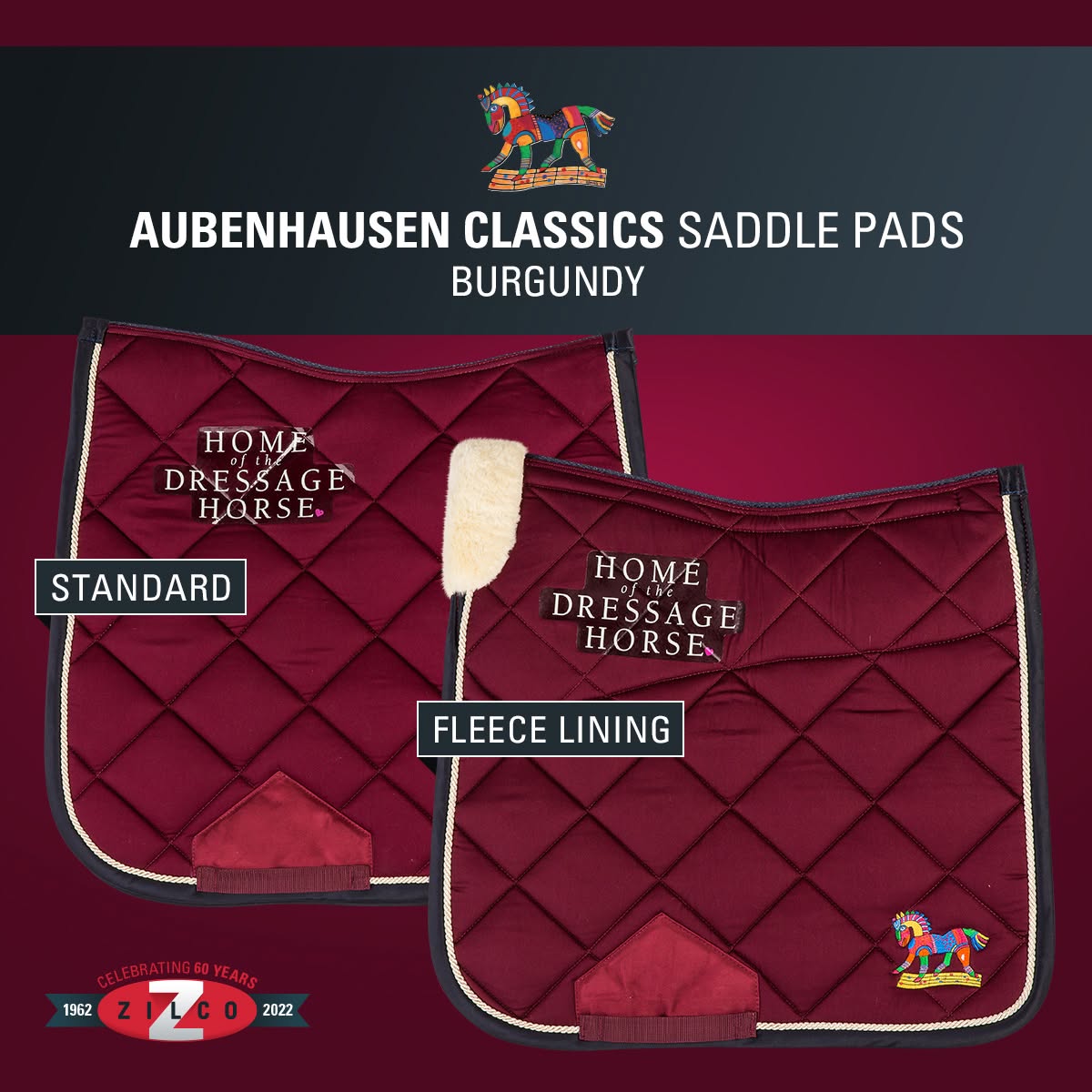 Zilco  Aubenhausen Classics Dressage Saddle Pad