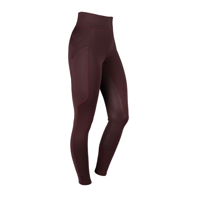 Riding tights with a high waist and a seat seam, featuring a printed silicone full seat and a side mobile phone pocket with zipper.
Horka. Available at Nice Equestrian Wukair Doha Qatar.