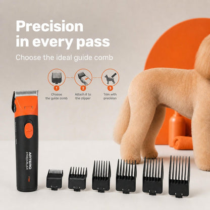 Artero Premium corded A5 clipper, Orange, view 5