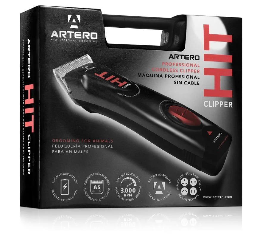 Artero Hit cordless A5 clipper for horses, view 3