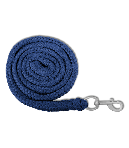 A Waldhausen lead rope with a metallic snap hook.