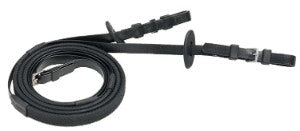 Black rein with black handle on a white background.
Zilco Reins.
A reliable product from Zilco Australia.
Available at Nice equestrian Wukair. Doha. Qatar.