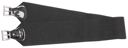 Black girth strap with metal buckles on a white background
A reliable product from Zilco Australia.
Available at Nice equestrian Wukair. Doha. Qatar.