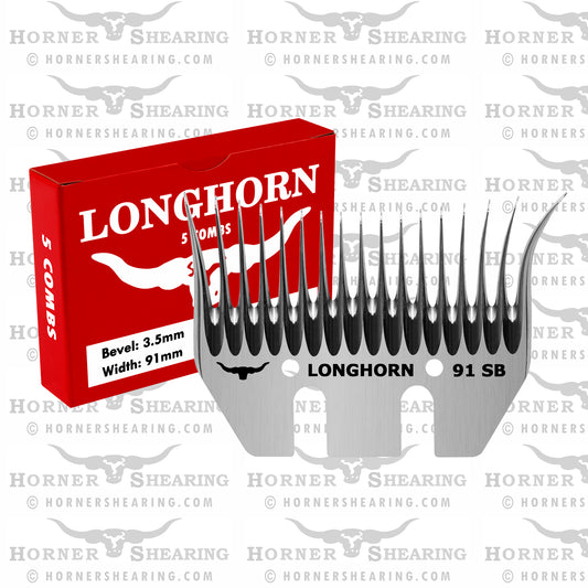 Longhorn Mohair Comb - مشط الموهير Longhorn