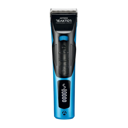 Artero Reaktor finishing clipper for dogs, metallic blue, view 1