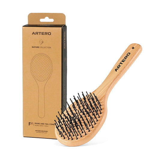 Artero Mane and Tail Brush Up and Down F2, bamboo body