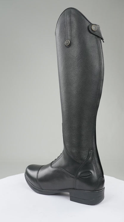 Moretta Gianna Riding Boots Black - أحذية ر riding Gianna Moretta السوداء
