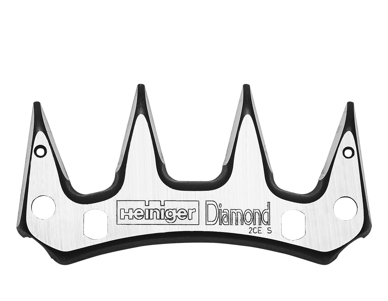 A set of Heiniger Diamond run-in cutter blades, with the brand name embossed on the surface, displayed against a white background.
Available at Nice Equestrian Wukair Doha Qatar