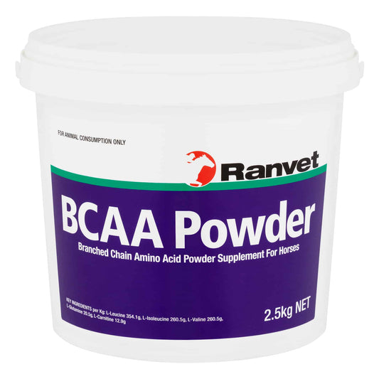 Ranvet Branch Chain Amino Acid Powder (10 KG) - مسحوق الأحماض الأمينية بسلسلة فروع رانفيت (10 كجم)