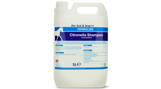 Lillidale Dermoline Citronella Horse Shampoo 5L - شامبو ديرمولين سيترونيلا الحصان 5 لتر