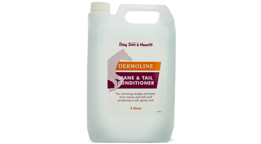 Lillidale Dermoline Mane & Tail Conditioner 5L/500ml - بلسم ديرمولين للعناية والذيل 5 لتر / 500 مل