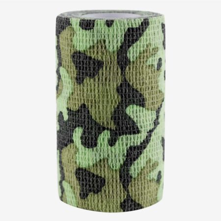 A roll of Camouflage Finn Tack Pro Flex Bandages for horses.
Horze Vet Trap bandage.
Available at Nice equestrian Wukair Doha Qatar