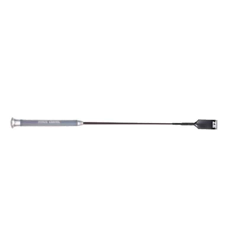 A jumping bat with a soft gel handle and a metallic end used for equestrian sports.

Horze.
Available at Nice Equestrian Wukair Doha Qatar