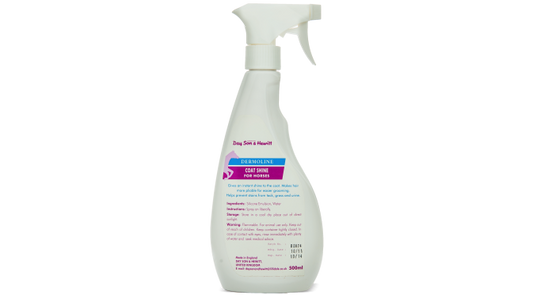 Dermoline coat shine available with Nice Equestrian Wukair Doha Qatar.