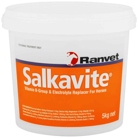 Available with Nice Equestrian Wukair Doha Qatar. Ranvet Supplements for horses and camels. Ranvet Australia Salkavite and electrolyte replacer.