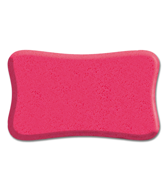 A pink sponge
