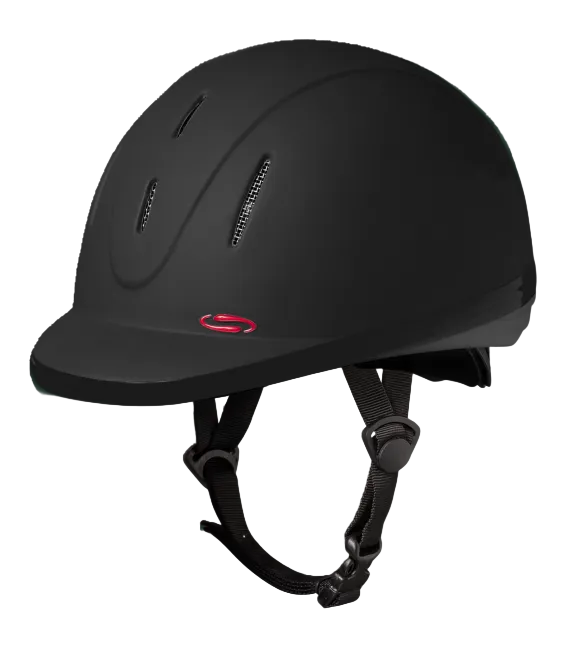 Waldhausen Riding Helmet Black Swing